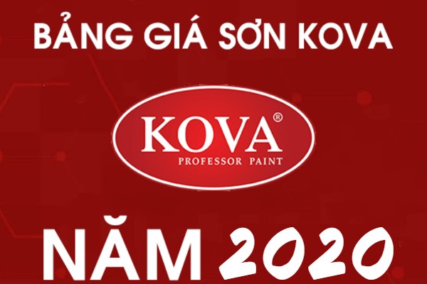 Read more about the article Bảng báo giá sơn Kova mới nhất 2020